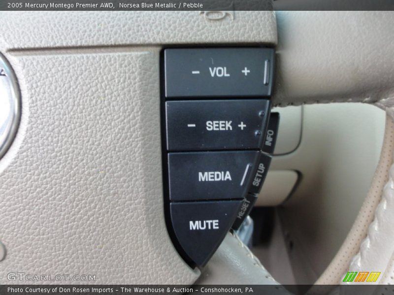 Norsea Blue Metallic / Pebble 2005 Mercury Montego Premier AWD