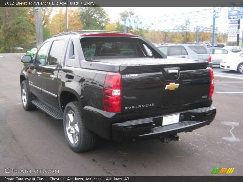 Black / Ebony 2012 Chevrolet Avalanche LTZ 4x4