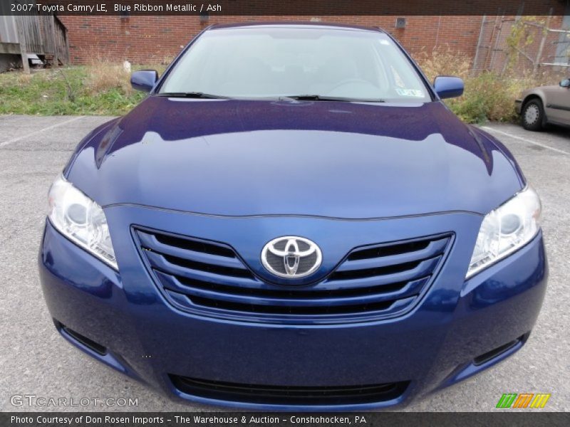 Blue Ribbon Metallic / Ash 2007 Toyota Camry LE