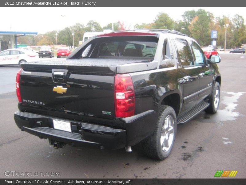 Black / Ebony 2012 Chevrolet Avalanche LTZ 4x4