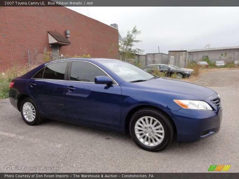 Blue Ribbon Metallic / Ash 2007 Toyota Camry LE