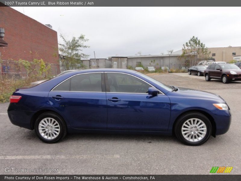 Blue Ribbon Metallic / Ash 2007 Toyota Camry LE