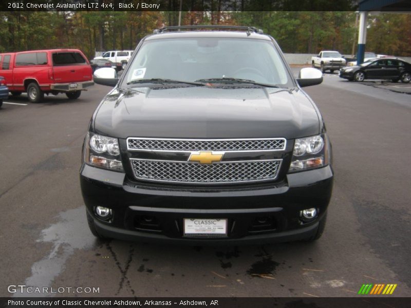Black / Ebony 2012 Chevrolet Avalanche LTZ 4x4