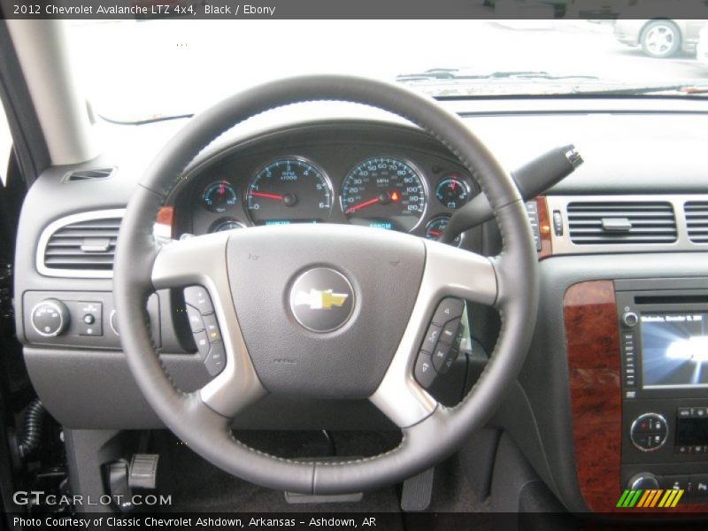  2012 Avalanche LTZ 4x4 Steering Wheel