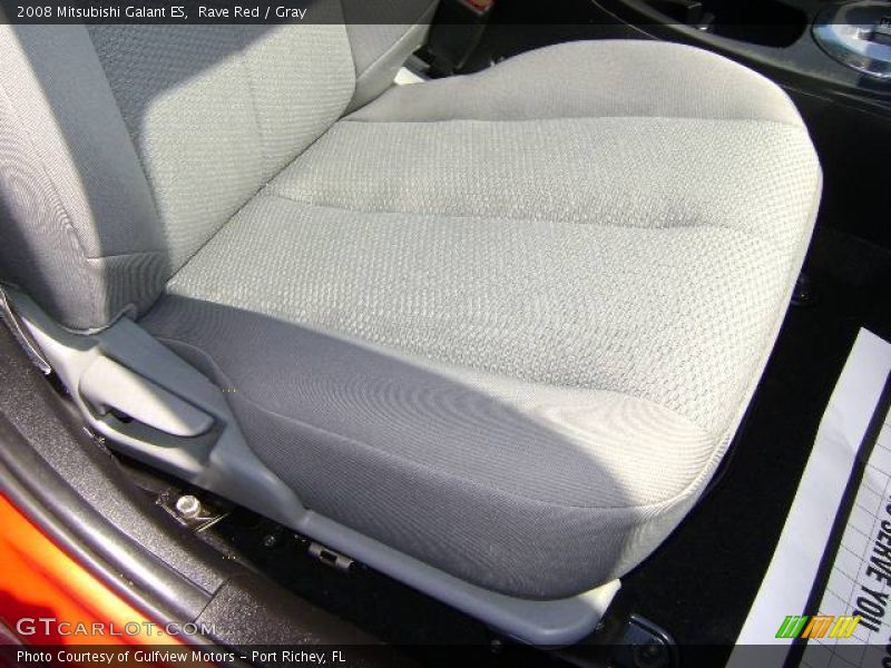 Rave Red / Gray 2008 Mitsubishi Galant ES
