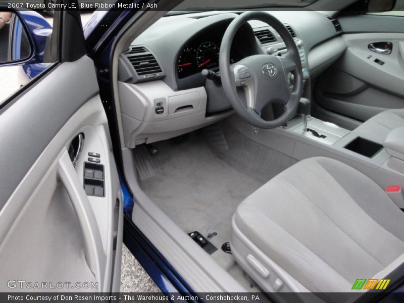 Blue Ribbon Metallic / Ash 2007 Toyota Camry LE