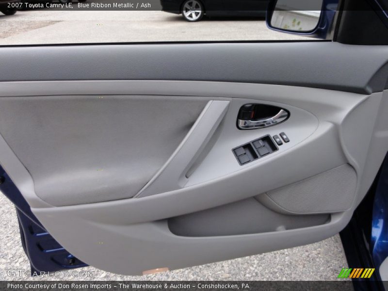Blue Ribbon Metallic / Ash 2007 Toyota Camry LE