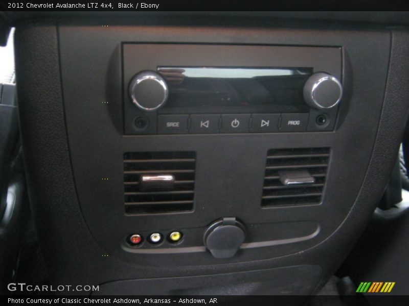 Black / Ebony 2012 Chevrolet Avalanche LTZ 4x4