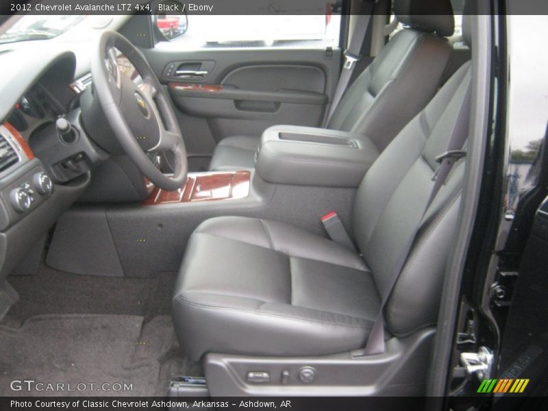 Black / Ebony 2012 Chevrolet Avalanche LTZ 4x4