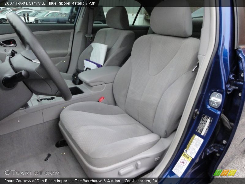Blue Ribbon Metallic / Ash 2007 Toyota Camry LE