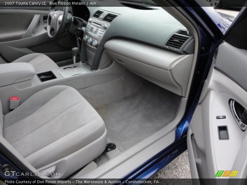 Blue Ribbon Metallic / Ash 2007 Toyota Camry LE