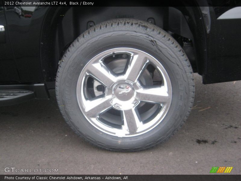 Black / Ebony 2012 Chevrolet Avalanche LTZ 4x4