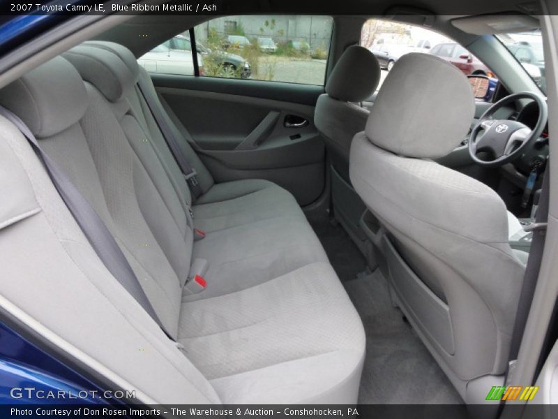 Blue Ribbon Metallic / Ash 2007 Toyota Camry LE