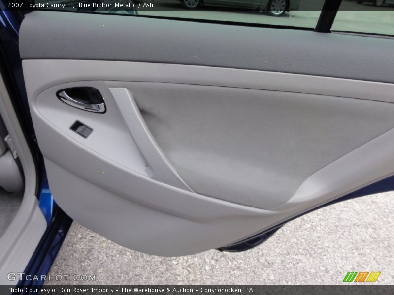 Blue Ribbon Metallic / Ash 2007 Toyota Camry LE