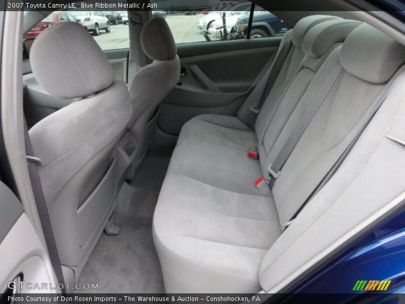Blue Ribbon Metallic / Ash 2007 Toyota Camry LE