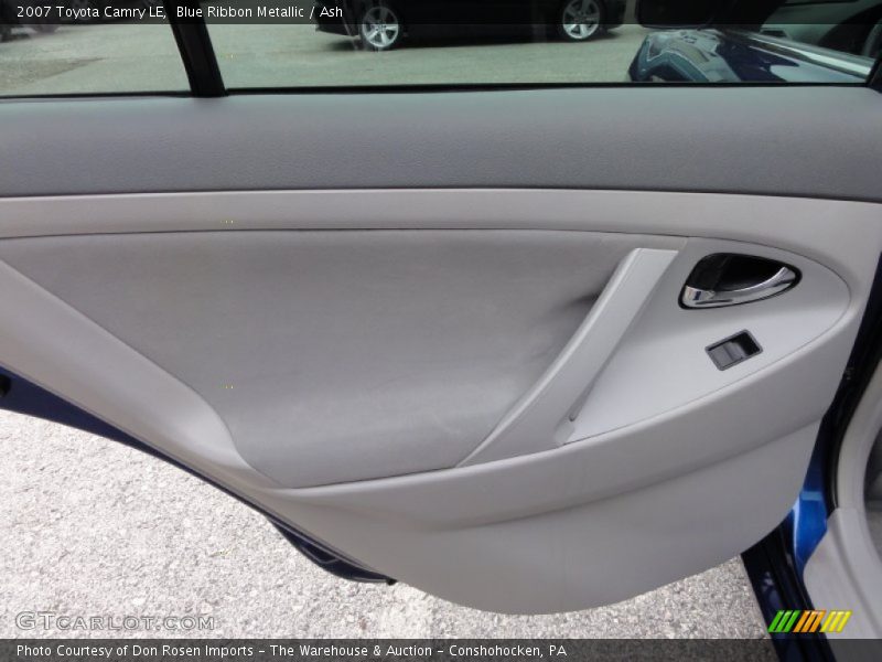 Blue Ribbon Metallic / Ash 2007 Toyota Camry LE
