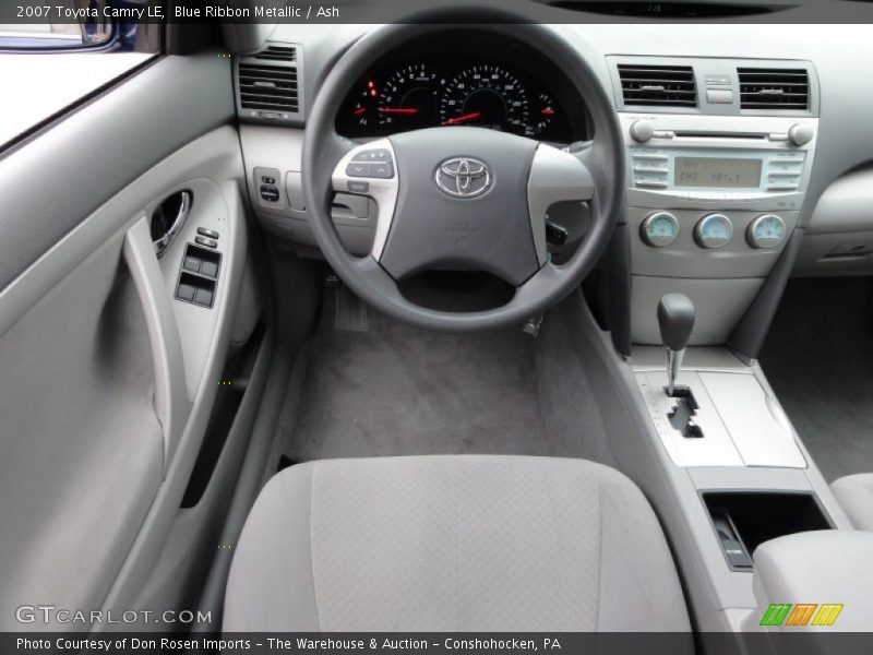 Blue Ribbon Metallic / Ash 2007 Toyota Camry LE