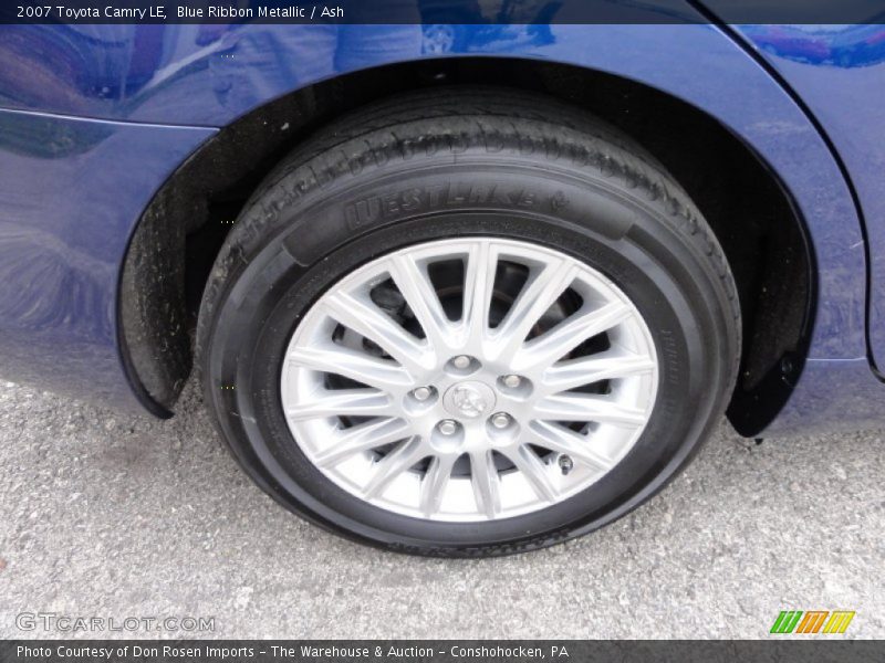 Blue Ribbon Metallic / Ash 2007 Toyota Camry LE