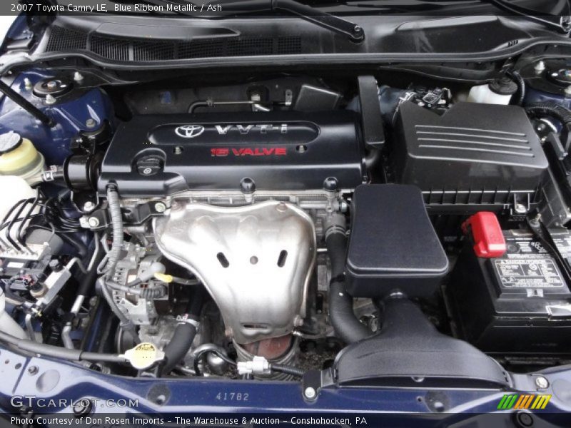 Blue Ribbon Metallic / Ash 2007 Toyota Camry LE