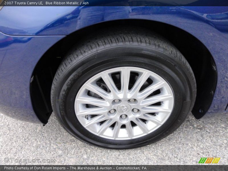 Blue Ribbon Metallic / Ash 2007 Toyota Camry LE