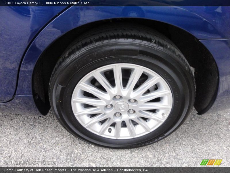 Blue Ribbon Metallic / Ash 2007 Toyota Camry LE