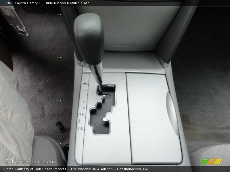 Blue Ribbon Metallic / Ash 2007 Toyota Camry LE