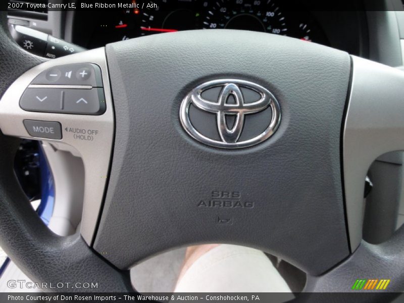 Blue Ribbon Metallic / Ash 2007 Toyota Camry LE