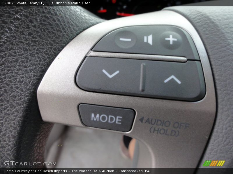 Blue Ribbon Metallic / Ash 2007 Toyota Camry LE