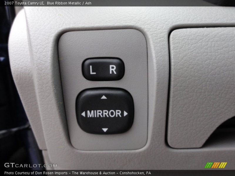 Blue Ribbon Metallic / Ash 2007 Toyota Camry LE