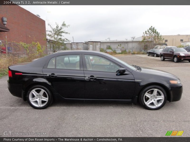 Anthracite Metallic / Camel 2004 Acura TL 3.2