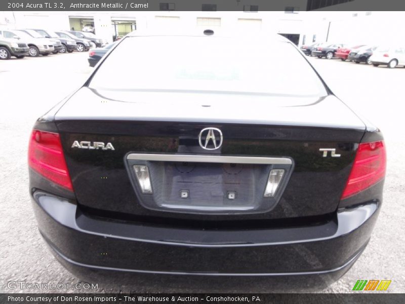 Anthracite Metallic / Camel 2004 Acura TL 3.2