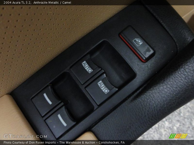 Anthracite Metallic / Camel 2004 Acura TL 3.2