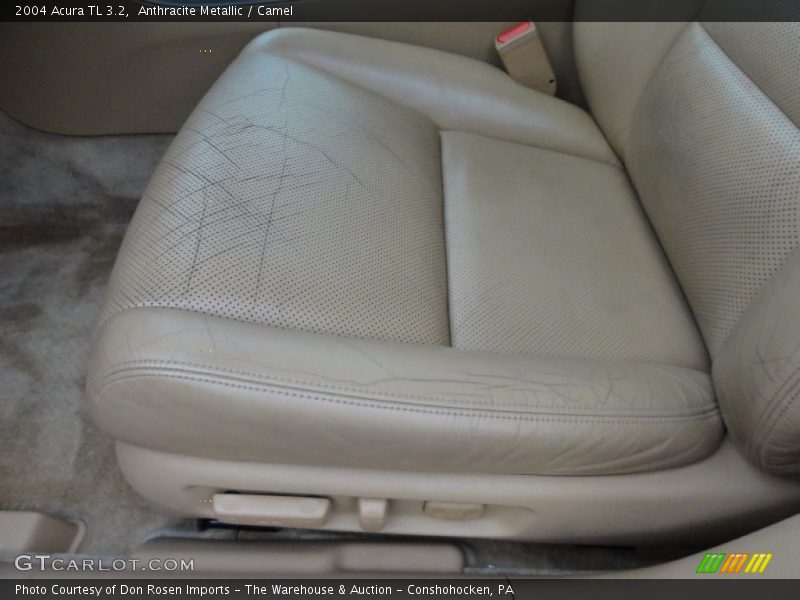 Anthracite Metallic / Camel 2004 Acura TL 3.2
