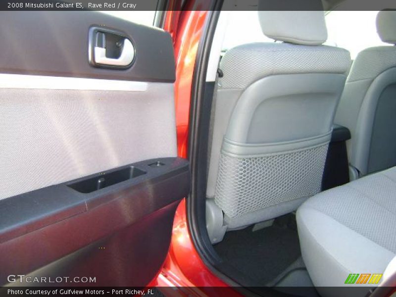 Rave Red / Gray 2008 Mitsubishi Galant ES