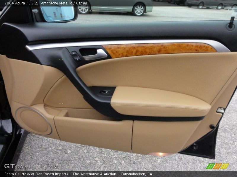 Anthracite Metallic / Camel 2004 Acura TL 3.2