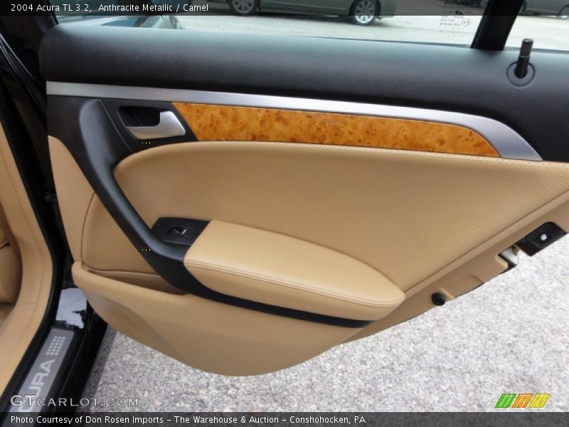 Anthracite Metallic / Camel 2004 Acura TL 3.2