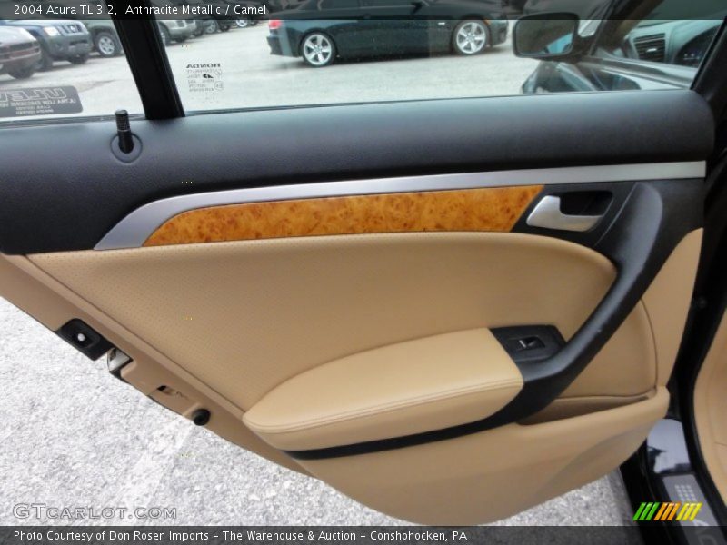 Anthracite Metallic / Camel 2004 Acura TL 3.2