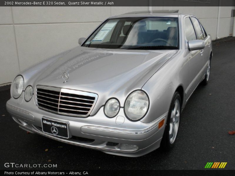 Quartz Silver Metallic / Ash 2002 Mercedes-Benz E 320 Sedan