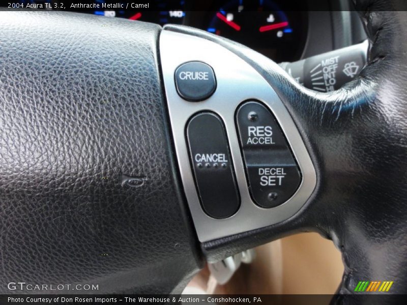Anthracite Metallic / Camel 2004 Acura TL 3.2