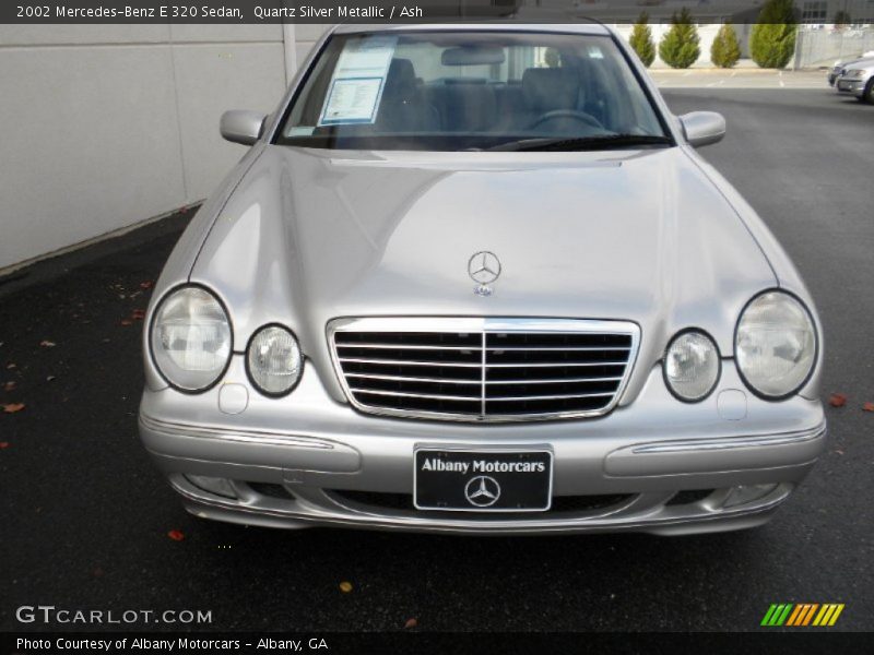 Quartz Silver Metallic / Ash 2002 Mercedes-Benz E 320 Sedan