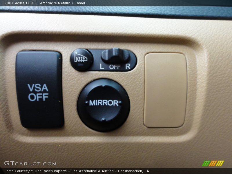 Anthracite Metallic / Camel 2004 Acura TL 3.2