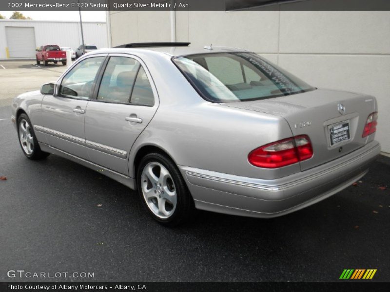 Quartz Silver Metallic / Ash 2002 Mercedes-Benz E 320 Sedan