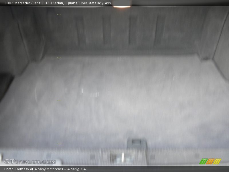 Quartz Silver Metallic / Ash 2002 Mercedes-Benz E 320 Sedan