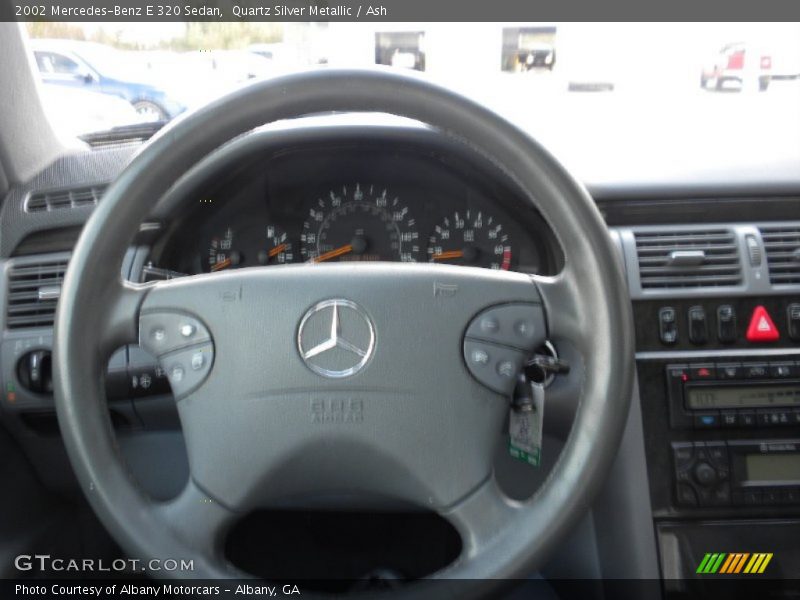Quartz Silver Metallic / Ash 2002 Mercedes-Benz E 320 Sedan