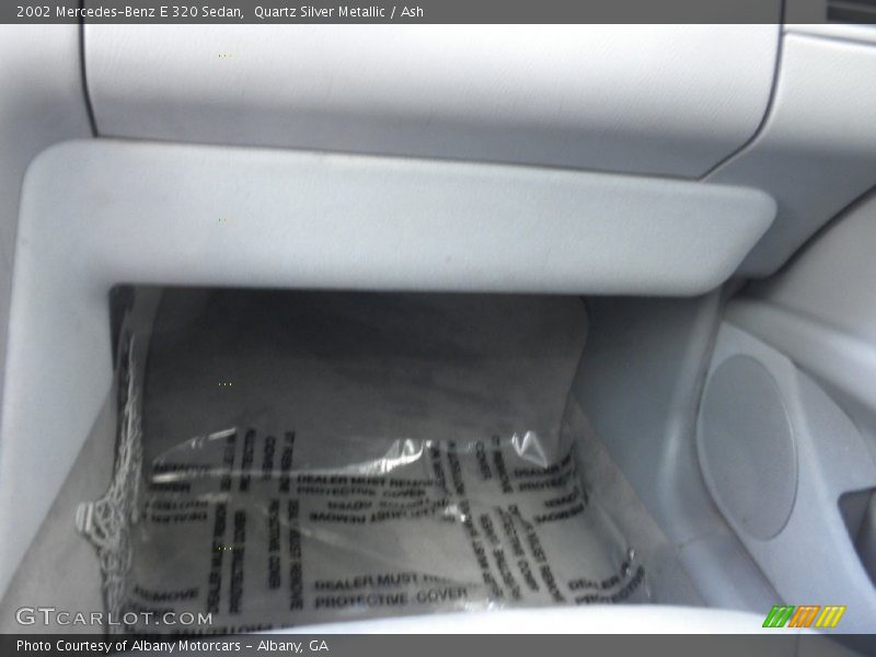 Quartz Silver Metallic / Ash 2002 Mercedes-Benz E 320 Sedan
