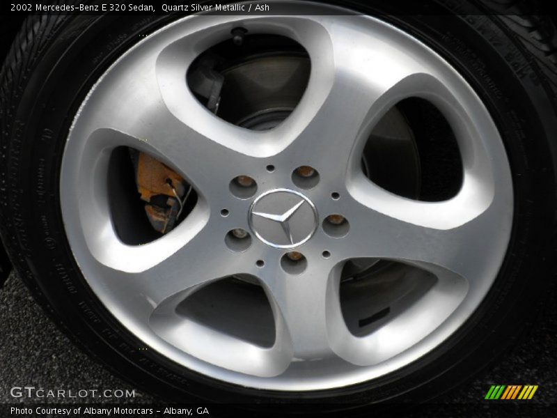 Quartz Silver Metallic / Ash 2002 Mercedes-Benz E 320 Sedan
