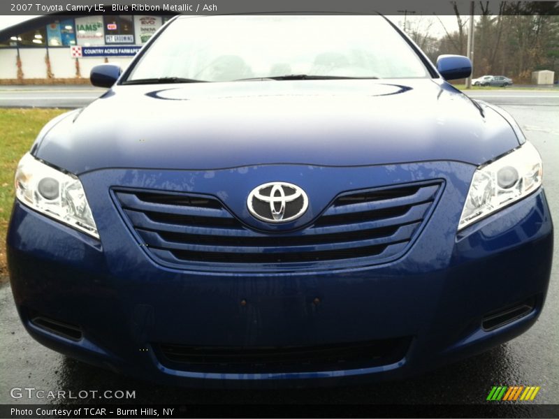Blue Ribbon Metallic / Ash 2007 Toyota Camry LE