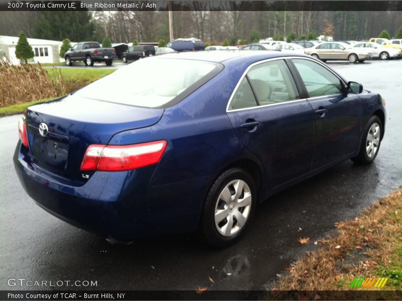 Blue Ribbon Metallic / Ash 2007 Toyota Camry LE