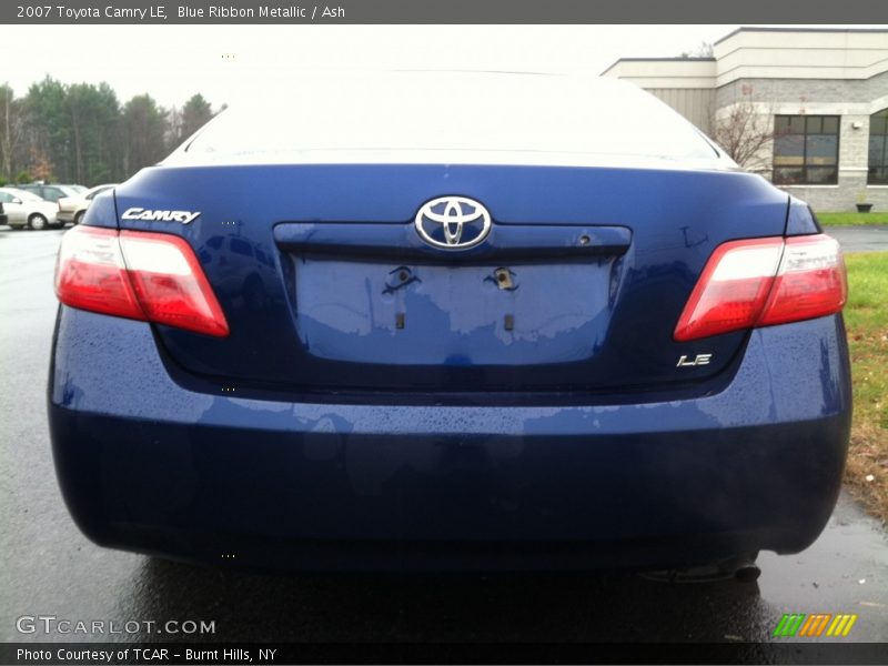 Blue Ribbon Metallic / Ash 2007 Toyota Camry LE