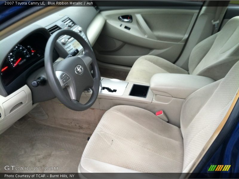 Blue Ribbon Metallic / Ash 2007 Toyota Camry LE